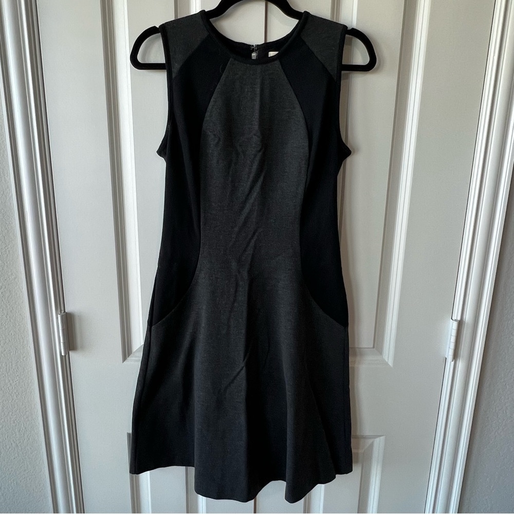 Michael Kors Black Fit and Flare Dress